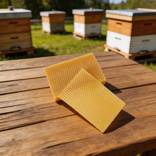 Natural yellow beeswax - natural,