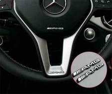 2 x Steering Wheel Badge Logo