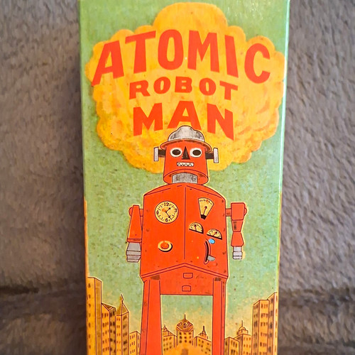 Atomic robot man vintage - atomic,