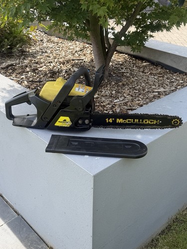 Mccullock mac 335 chainsaw - mccullock,