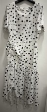 Kaleidoscope Dress 16 White