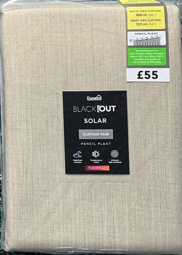 Dunelm solar ecru beige - solar,