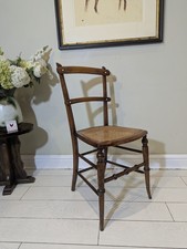 Cane seated antique - seated,