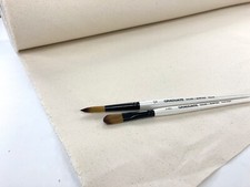 Painter's Canvas Fabric Artist 12oz Heavy Cotton Natural Undyed Thick 60" Wide