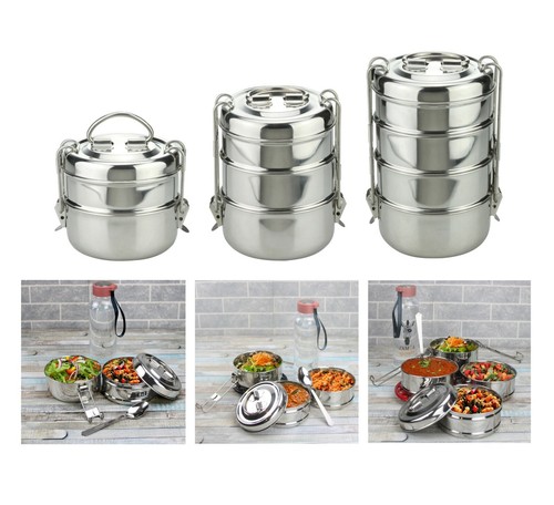 Tiffin lunch box - box, stainless