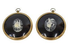 2x Miniature World of Peter Bates Cameos - Roman Chariot & The Three Graces