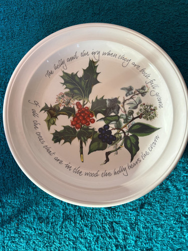 Portmeirion holly and ivy side - portmeirion,