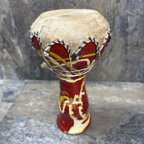 Tunisian djembe clay drum - clay,