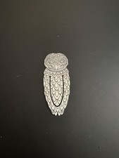 Vintage Solid Silver Owl