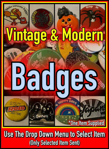 Vintage modern buttons - vintage,