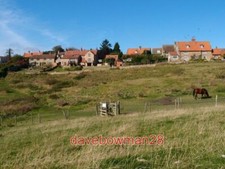 PHOTO  GREAT DODDINGTON THE SOUTH SIDE OF THE VILLAGE WITH THE BEST VIEW OF THE