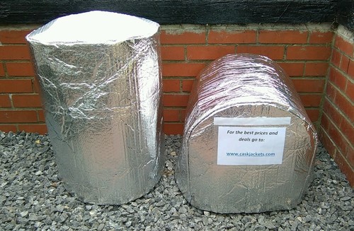 Insulated cask cover - insulated,