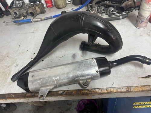 Yamaha 125 full exhaust - 125,