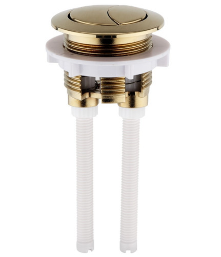 Brushed brass gold toilet - gold, push
