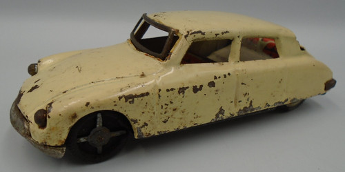 Vintage 1960 white citroen - vintage,
