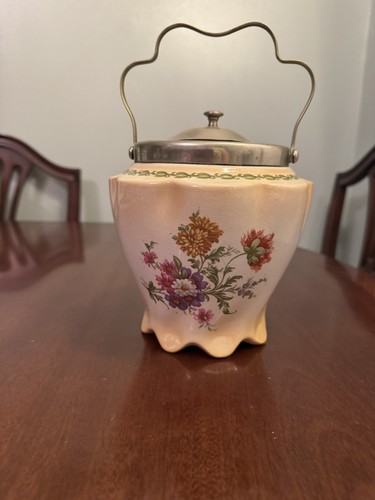 English biscuit barrel