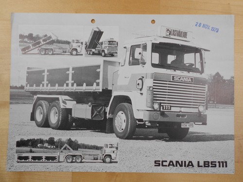 Scania lbs111 6x2 brochure - lbs111,