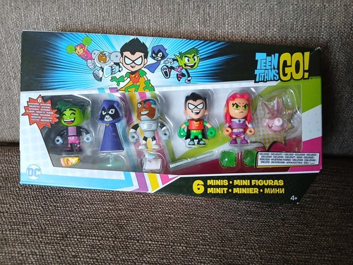 Teen titans six mini - go.,