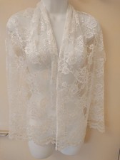 Exquisite Fine Lace Shawl Wrap