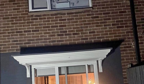 Grp fibreglass door porch - grp,