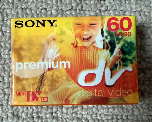 Sony premium mini tape - sony,