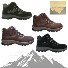 Mens Suede Waterproof Walking