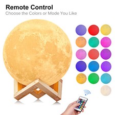 3/16 Colour 3D Moon Lamp USB