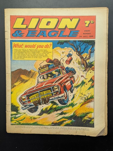 Lion and eagle comic - 5th, july