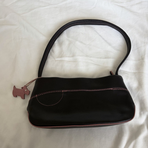 Radley black leather - leather, shoulder