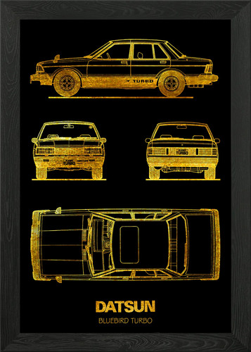 Datsun bluebird turbo framed - bluebird,