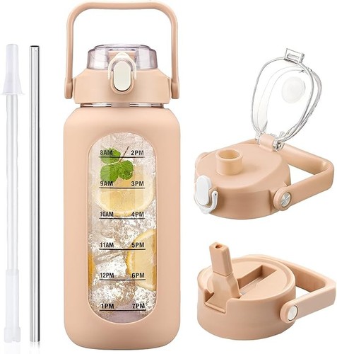 Water bottle with lids - 2,