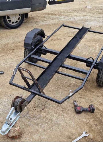 Motorbike trailer - motorbike,