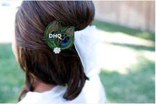 1920's Flapper  Peacock