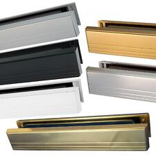 Yale 12'' Slimline Letterbox Metal Letter Plate Set UPVC Wood Door Paddock Slim