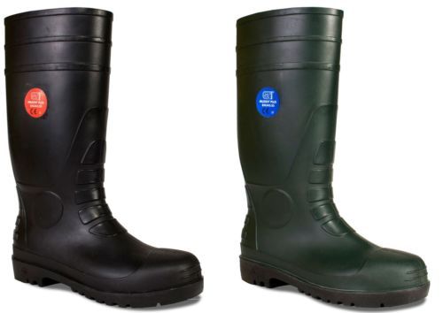 Mens safety wellington boots - mens,