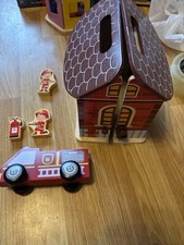 Little Town Carry Along Wooden