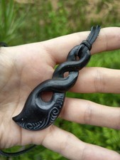 Hand-Carved Maori Double