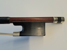 A Silver-Mounted German Violin Bow by Günter A. Paulus
