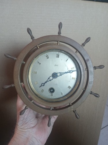 Schatz brass ships clock - schatz,