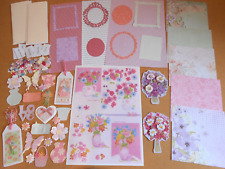 Craft Sale Floral Card Making Coordinating Set Decoupage Toppers Papers Clearout