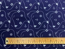 Polycotton Fabric - Sailing