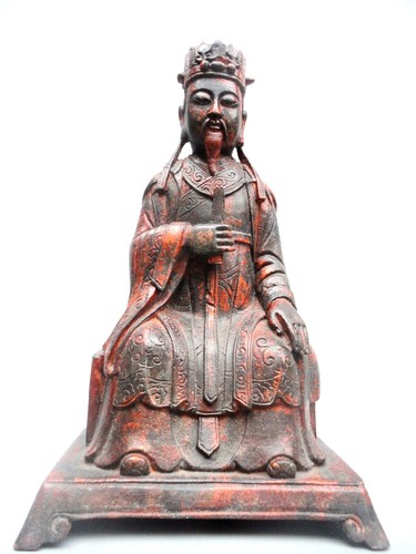 Chinese bronze carving - in,