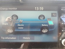TOYOTA YARIS STEREO RADIO HEAD