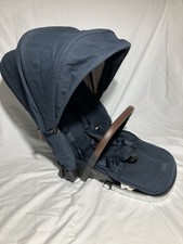 Mamas And Papas Strada Seat Unit with Bumper Bar Navy Denim