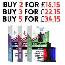 Hayati Pro Ultra Plus 25K Prefilled Pods 20mg | 25000 Puffs | Replaceable Pods