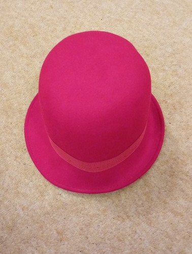 Hobbs ladies red bowler hat - hobbs,