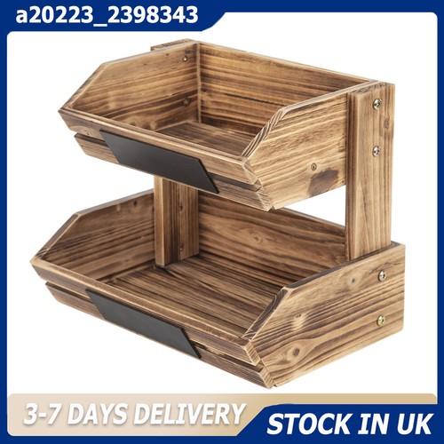 Tier wooden vegetables fruit - wooden,