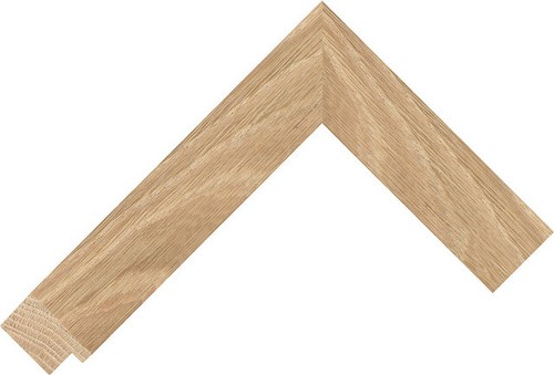 34mm wide natural - flat, wood