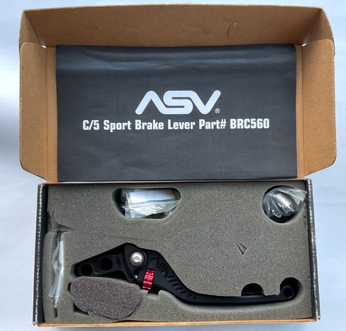 Asv long black brake lever - , c5