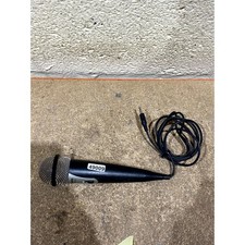 Philips SBC MD100 Dynamic Microphone Silver Black Wired Handheld On/Off Switch